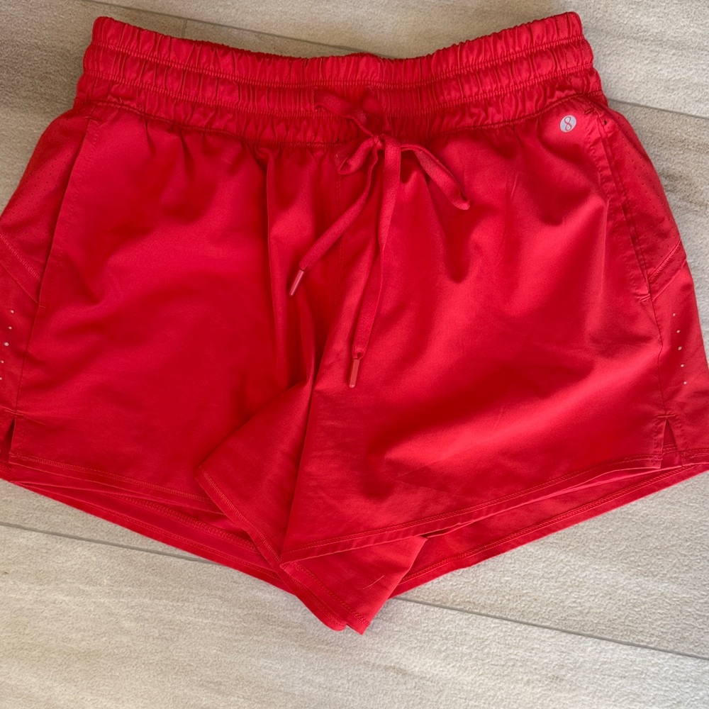 Layer 8 Women's Scarlet Athletic Shorts